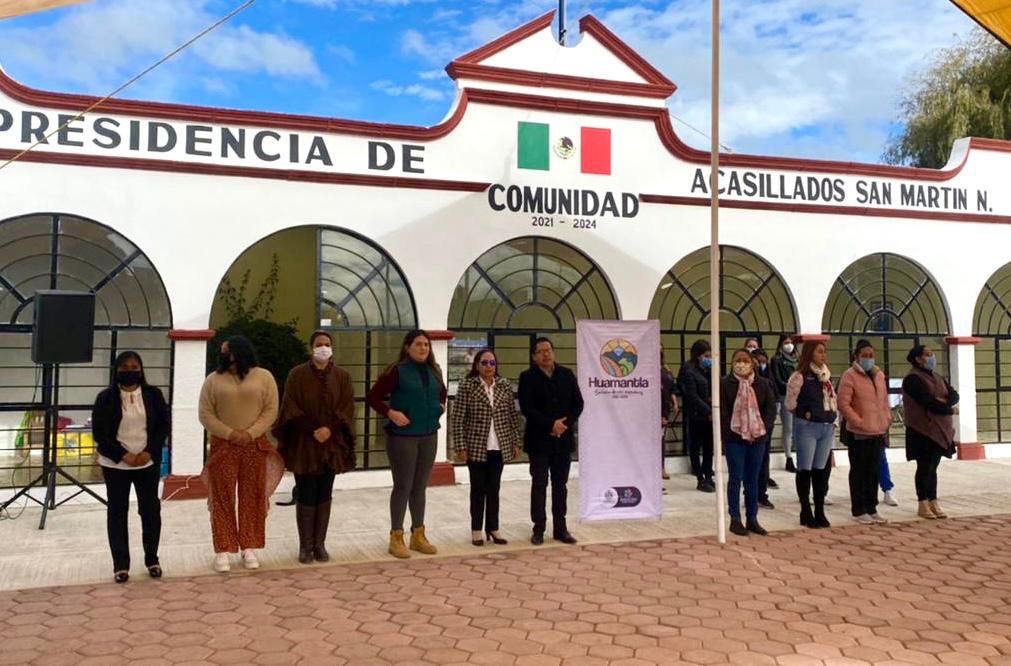 Acerca Ayuntamiento de Huamantla servicios gratuitos y de mantenimiento a San Martín Notario ‘Acasillados’
